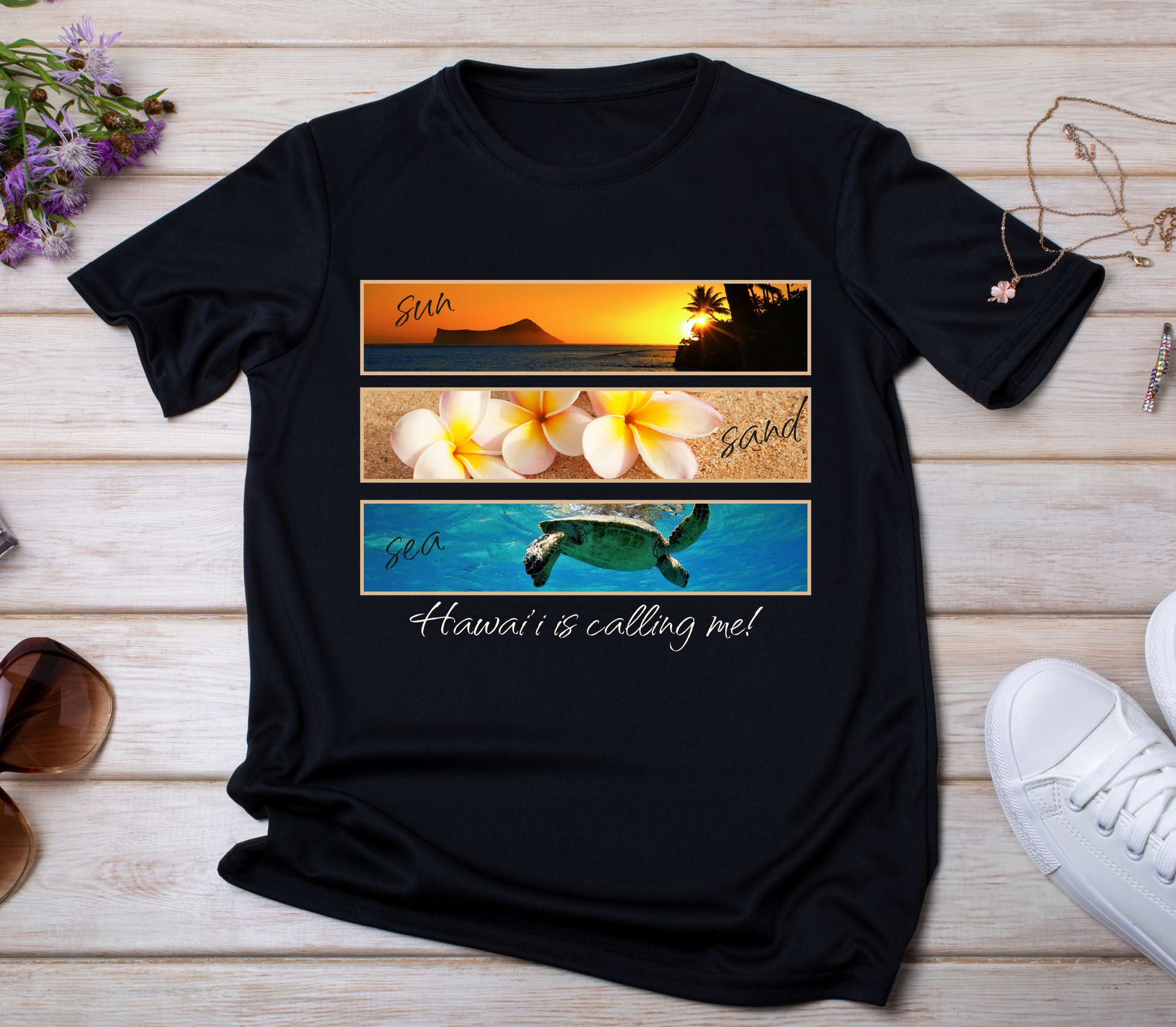 HI is calling me Photos Tshirt