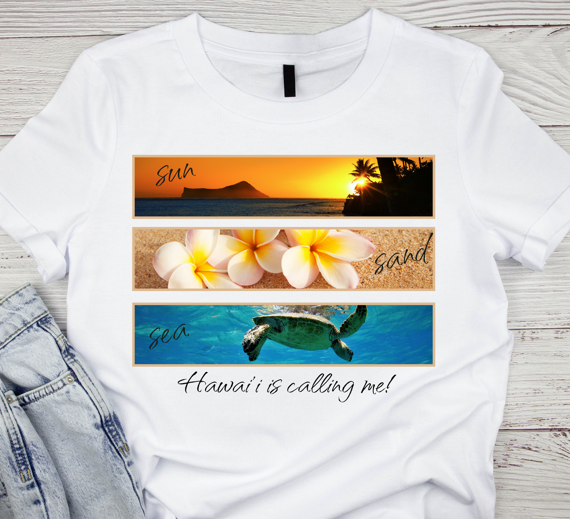 HI is calling me Photos Tshirt